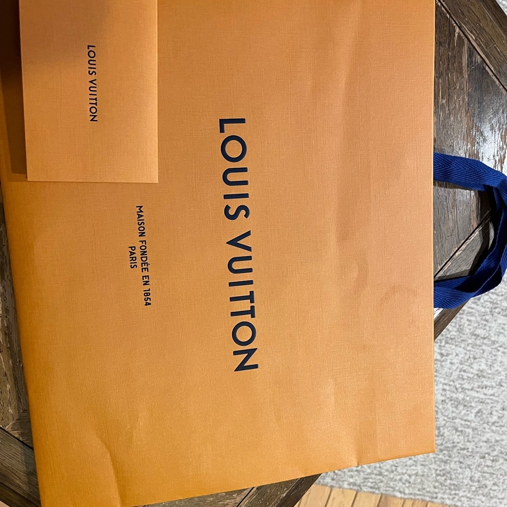 Louis Vuitton Tan Luxury Shopping Bags